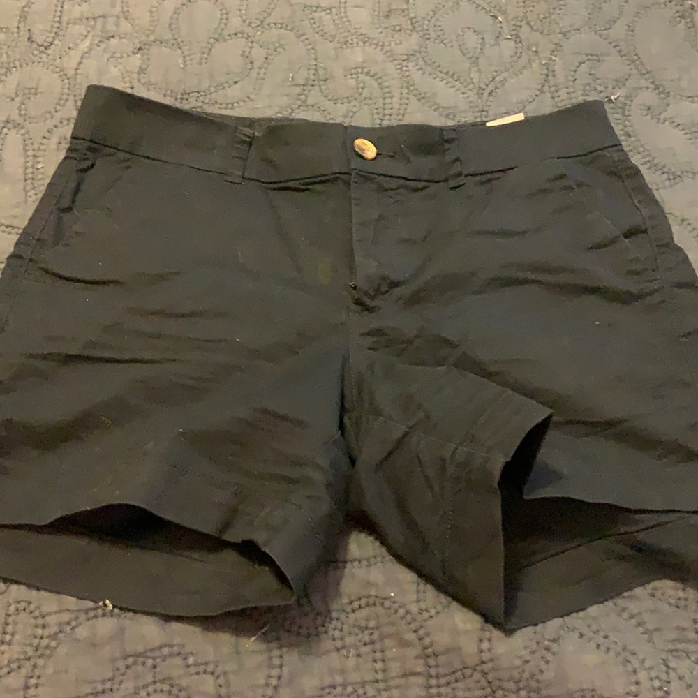 Navy Twill Shorts